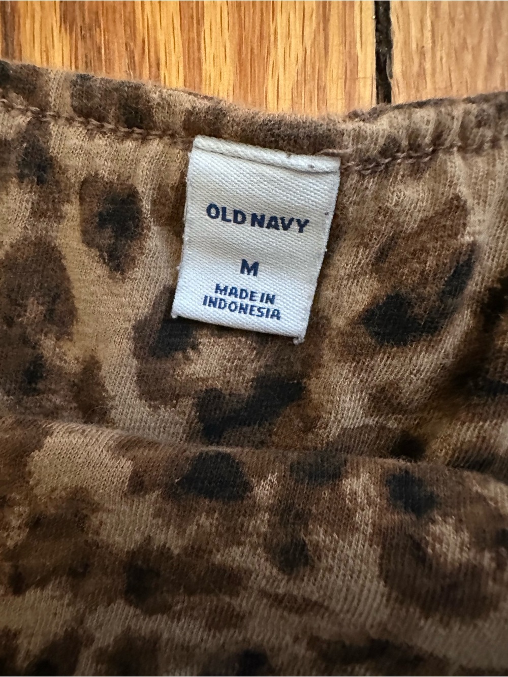 Old Navy Brown Leopard Print Jumpsuit - Picture 8 of 9